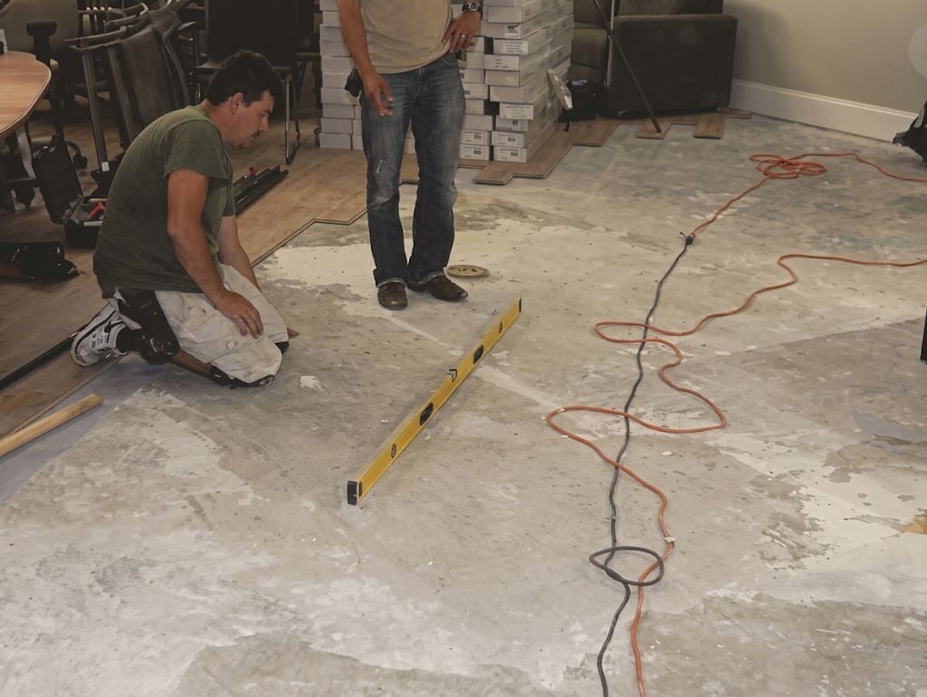 floor installation